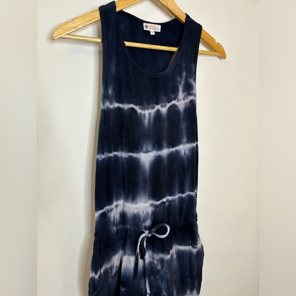 Sundry for Evereve Navy Tie Dye Tank Dress - Picture 8 of 8